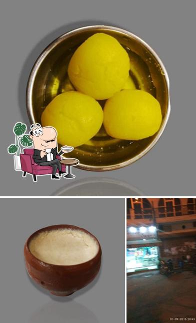 The interior of New Mother Sweets