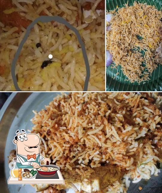 Fried rice at Red Bucket Biryani