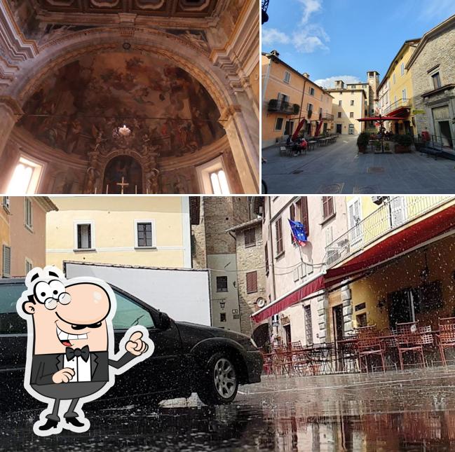 L'area esterna è una caratteristica importante di Aries Cafè Bar e Pizzeria