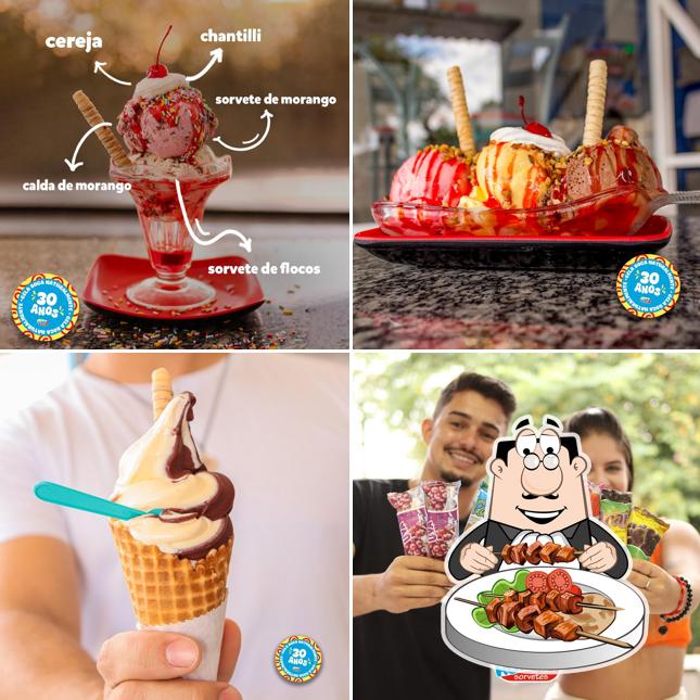 Platos en Gela Boca Sorveteria / Humm Sorvetes