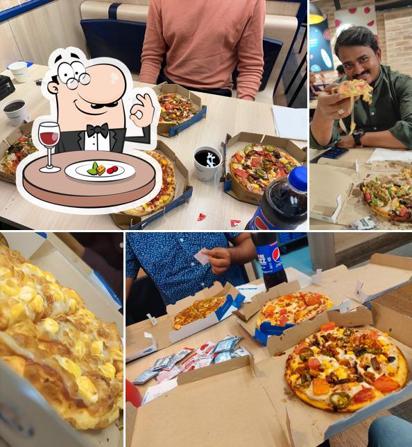 Meals at Domino's Pizza Vinoba Nagara, Davanagere City