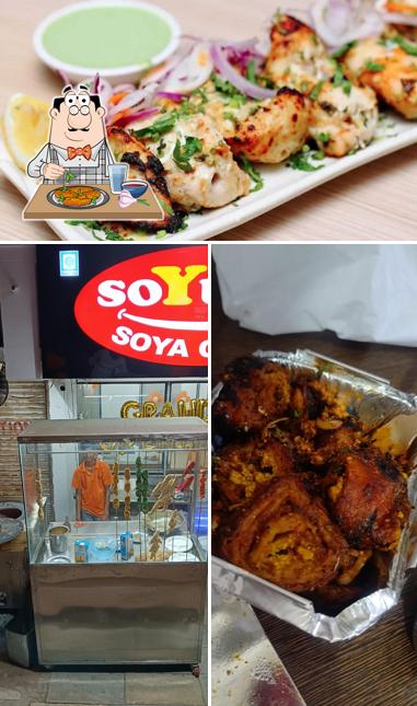 Chicken wings at SOYUMM SOYA CHAAP