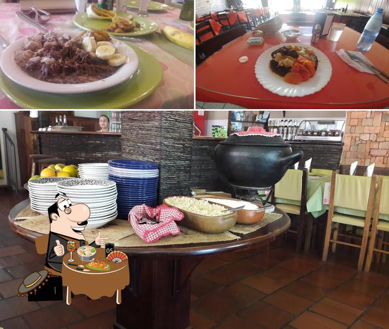 Comida em Restaurante Buganvil