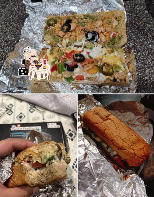 Food at BOOM - Sub Style Sandwiches