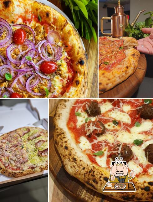 Experimente diferentes tipos de pizza
