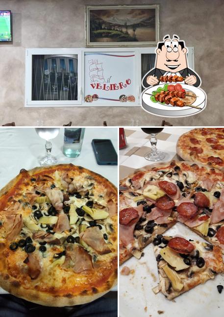 Questa è la foto che raffigura la cibo e interni di Pizzeria Il Veliero