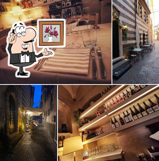 Gli interni di Il Viandante