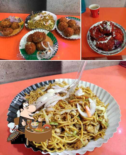 Take a look at the image showing food and interior at Kokrajhar Food Hub