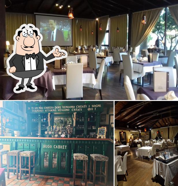 Gli interni di Ristorante il Borghetto