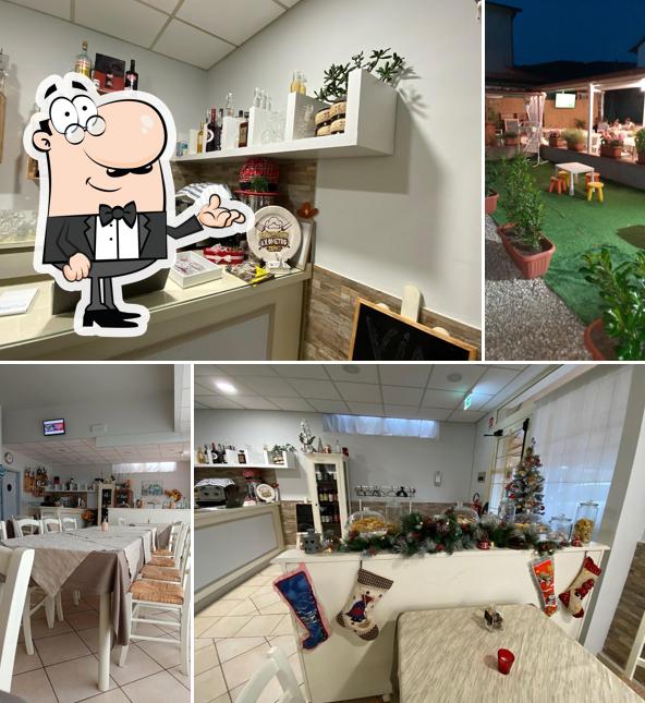 Gli interni di Ristorante kilometro zero
