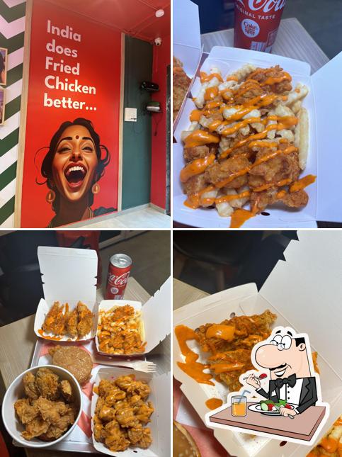 Food at KHA - Burgers, Fries, Fried Chicken