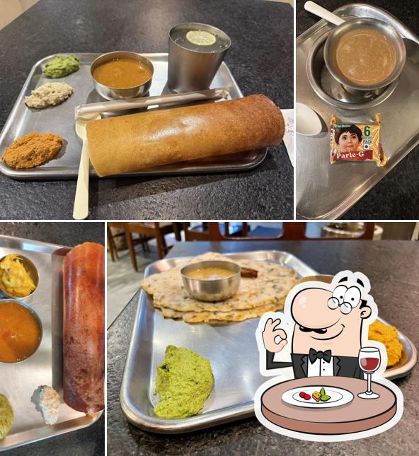 Food at Carnatic Cafe