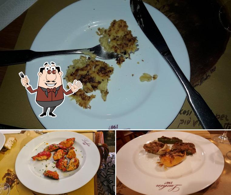 Cibo al Osteria Luchin