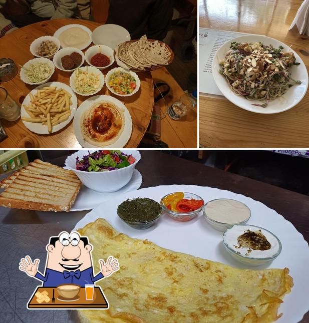 Food at Malka Cafe