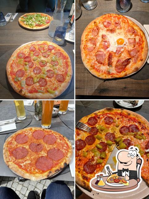 Scegli tra le molte varianti di pizza