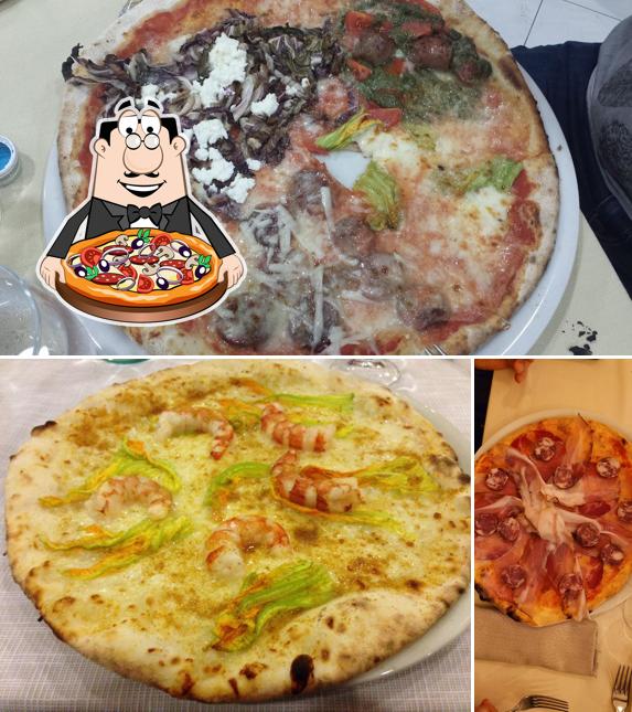 Prenditi tra le molte varianti di pizza