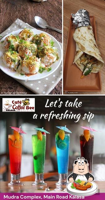 Food at Cafe coffee bee