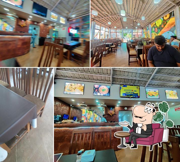 The interior of Simply Brahma's