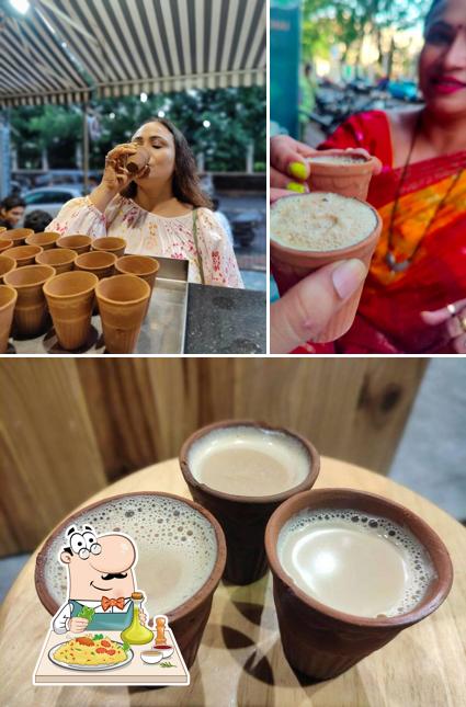 This is the picture displaying food and beverage at Tea-20 Cafe