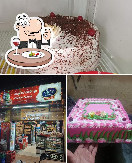 Food at Iyengar Bakery