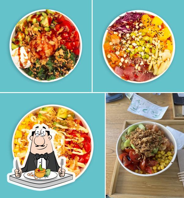 Platti al Poké Hawaiian Taste - Via Marchese Di Villabianca