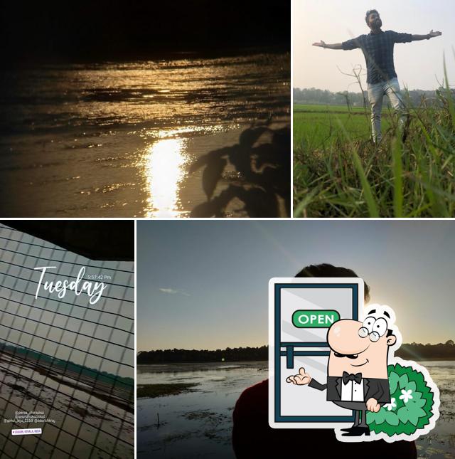 Enjoy the view at the outside area of Vayaloram Toddy Parlour