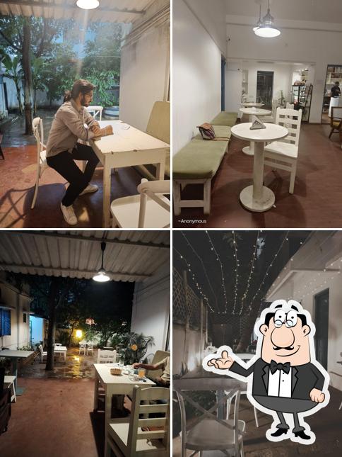 The interior of Cafe 16 Satyanagar