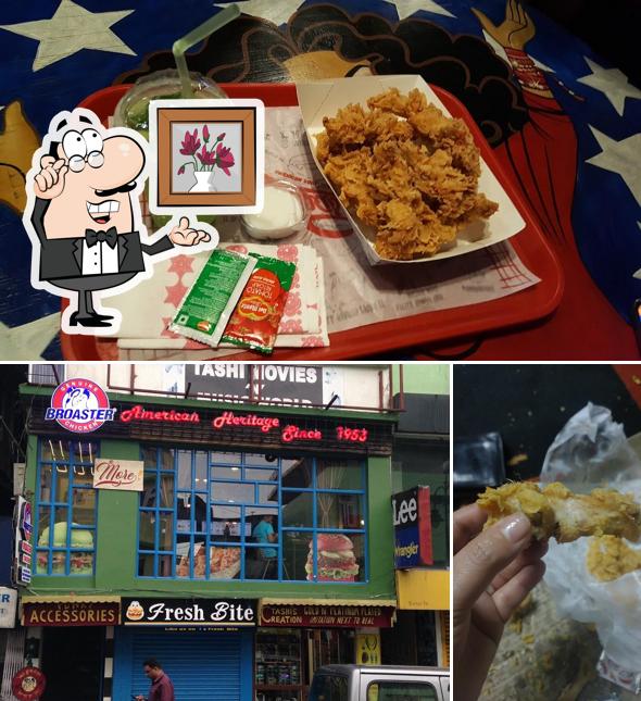 The interior of Genuine Broaster Chicken