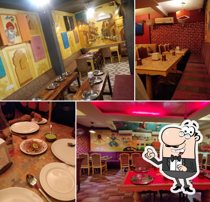 The interior of More Than Paranthas