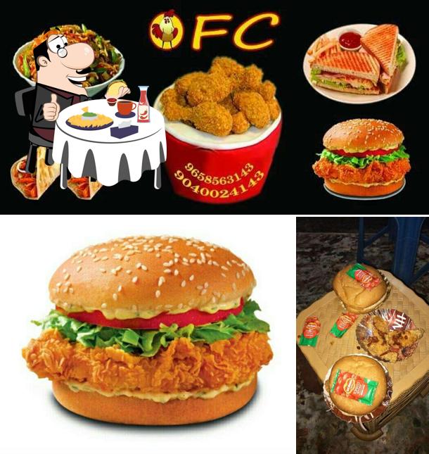 Treat yourself to a burger at Odisha Fried Chicken