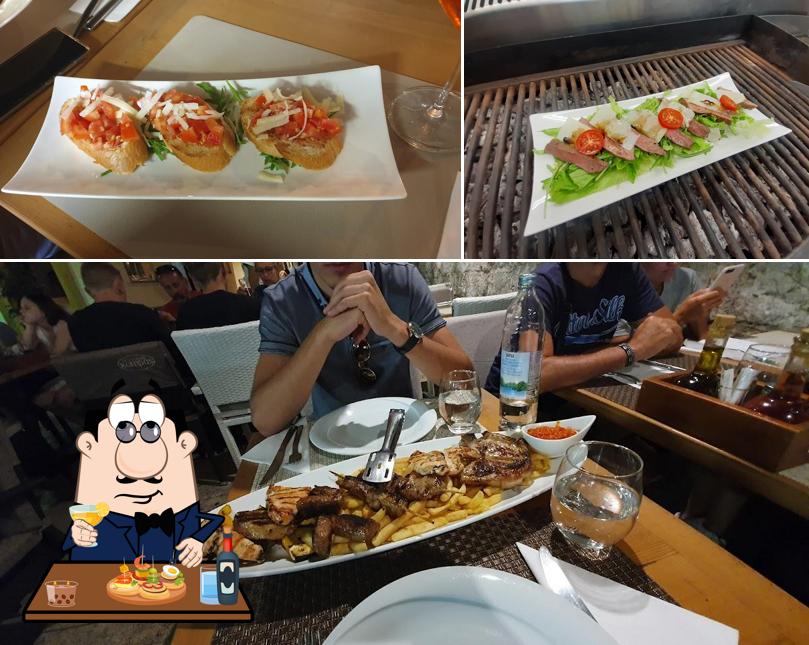 Bruschette al Restaurant Kompas