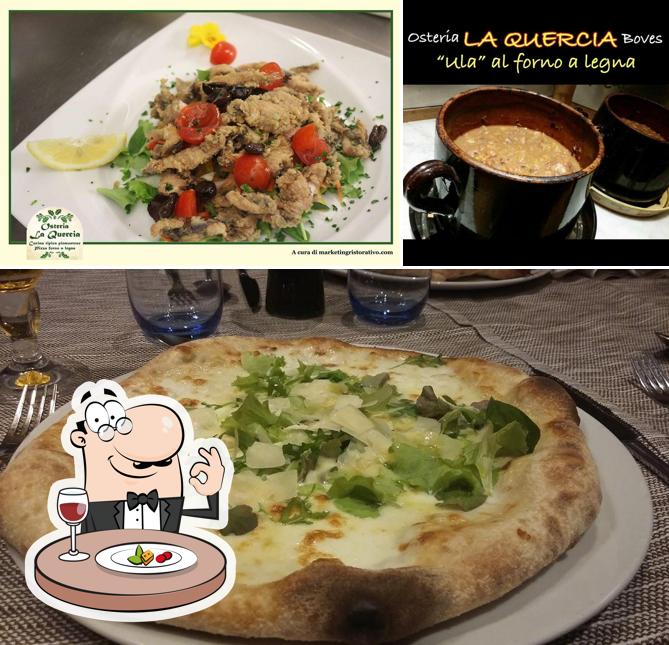 Cibo al Osteria Pizzeria La Quercia