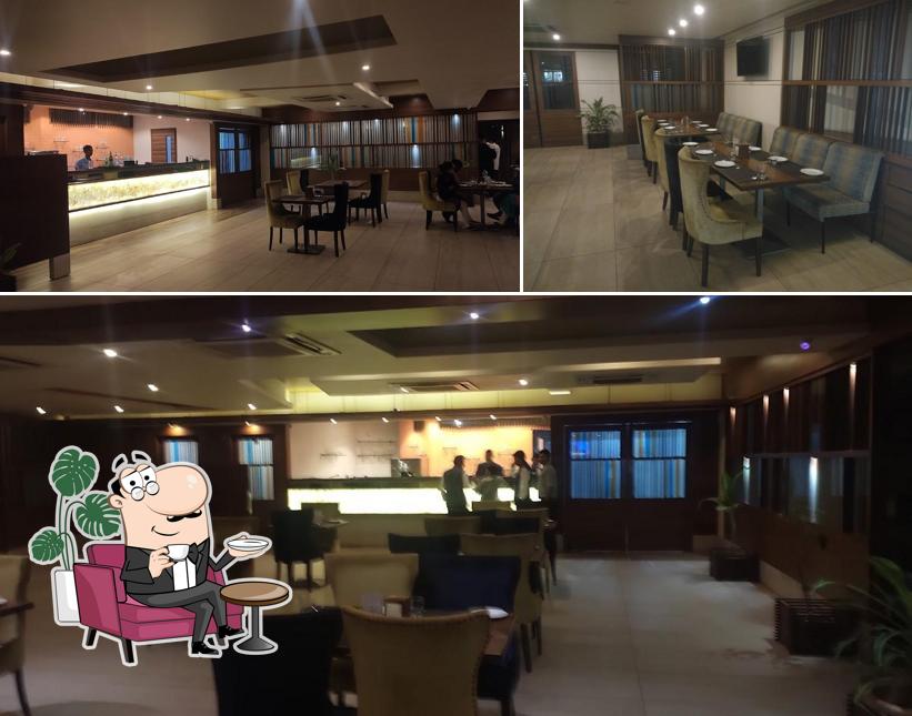 The interior of Mantra Fine Dine