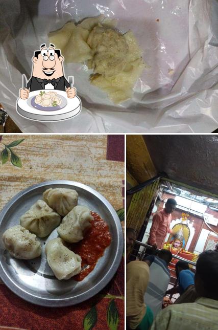 Dumplings at Chaudhary momos and fastfood