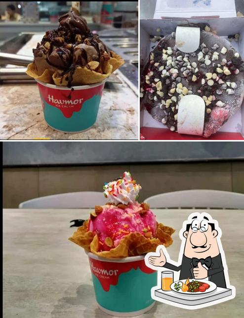 Food at Havmor Havfunn Icecream