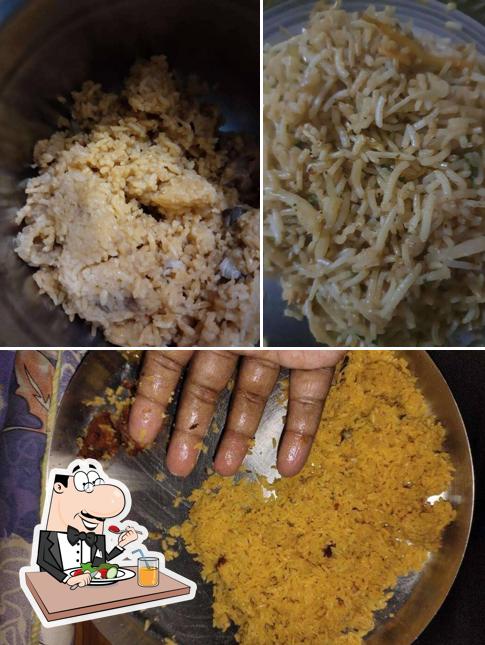 Food at A.M Biriyani