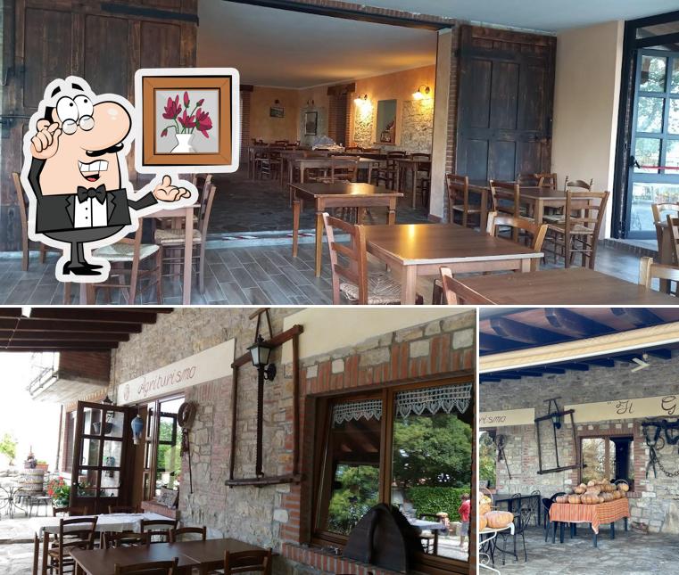Siediti a un tavolo di Agriturismo Il Gelso
