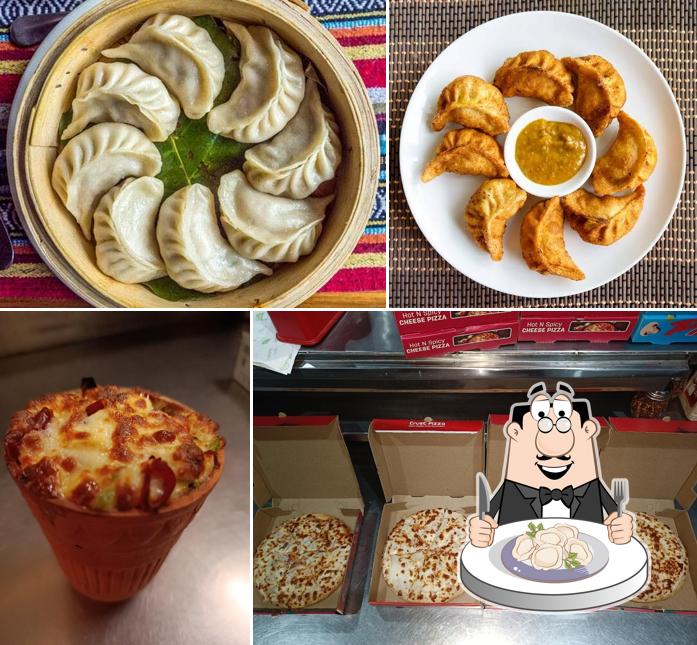 Dumplings at Dienoz pizza (vikas nagar)