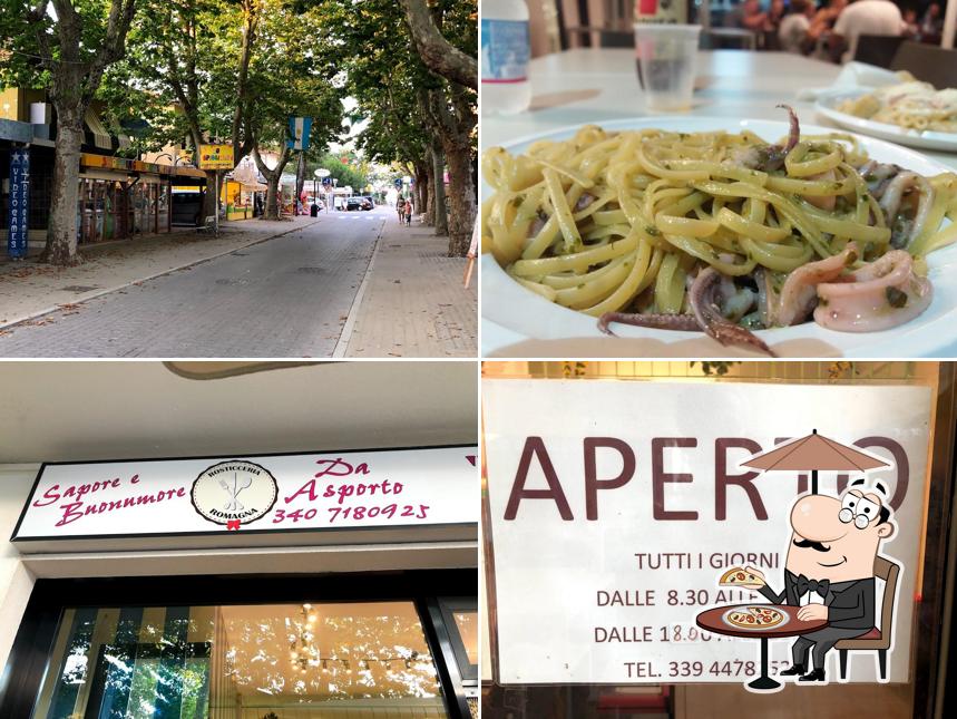 Gli esterni di Rosticceria Romagna
