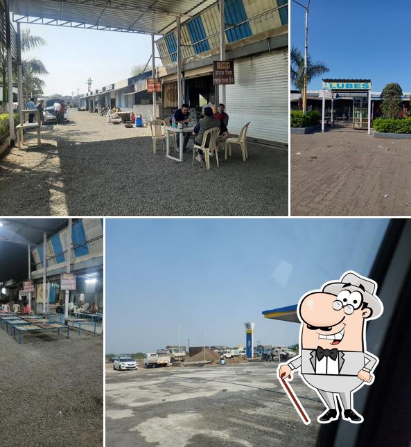 The exterior of national highway dhaba
