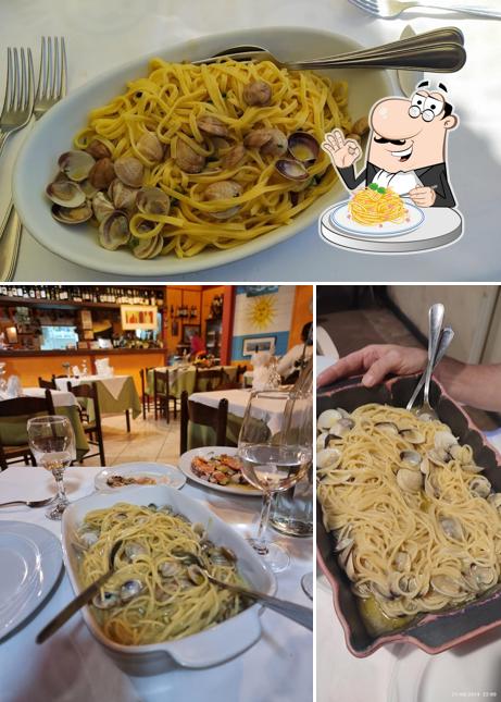 Spaghetti alla carbonara al Ristorante "da Giuliano"