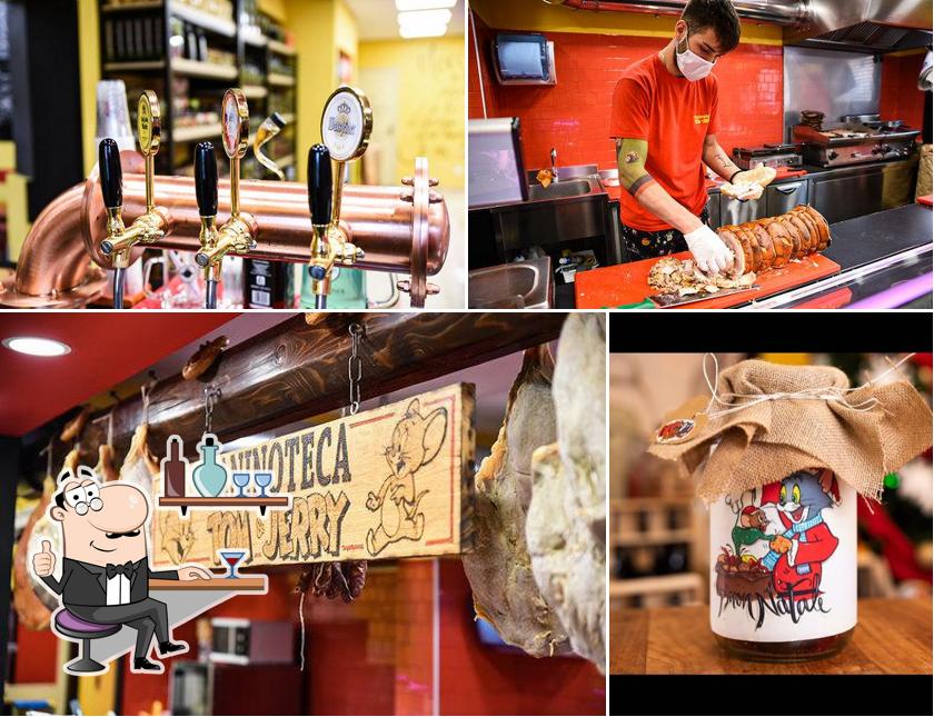 Gli interni di Paninoteca tavola calda Tom&Jerry tecchiena