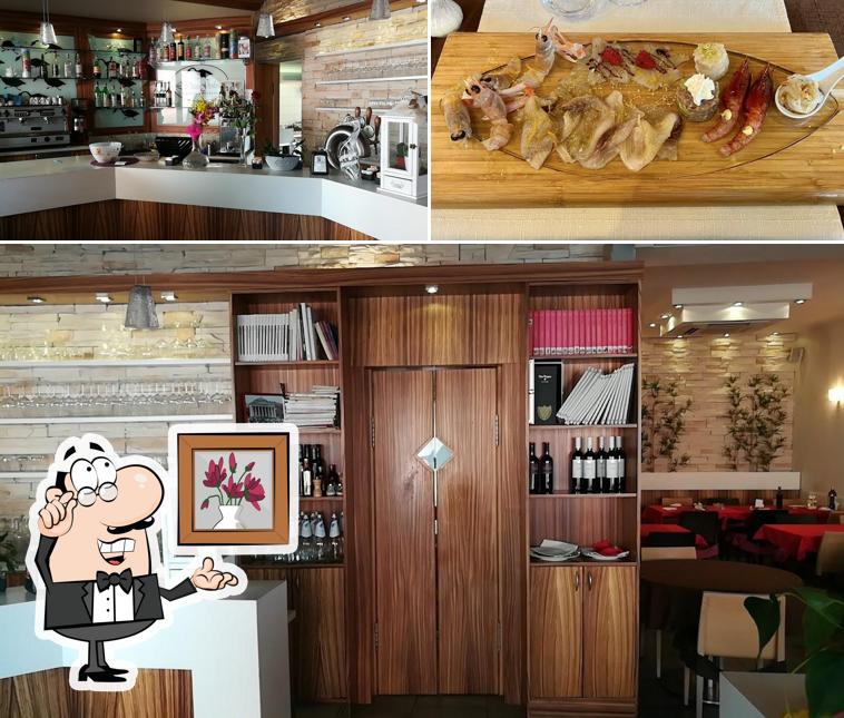 La foto di interni e cibo da Ristorante L'Oca Golosa