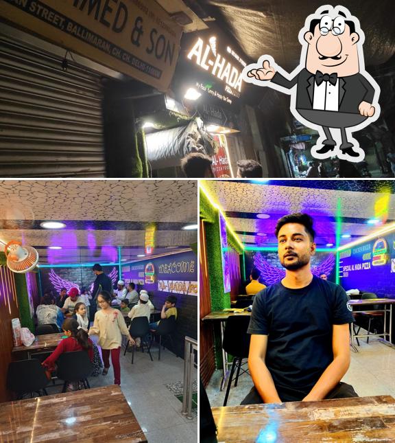 Check out the picture depicting interior and exterior at Al HADA Barbecue