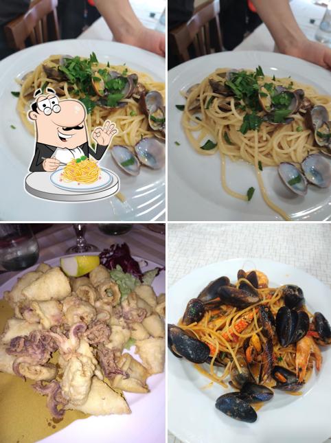 Spaghetti alla carbonara al Il Mediterraneo
