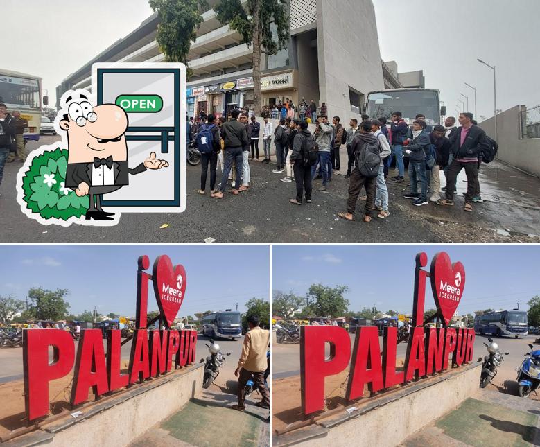 Enjoy the view outside Palanpur New Bus station