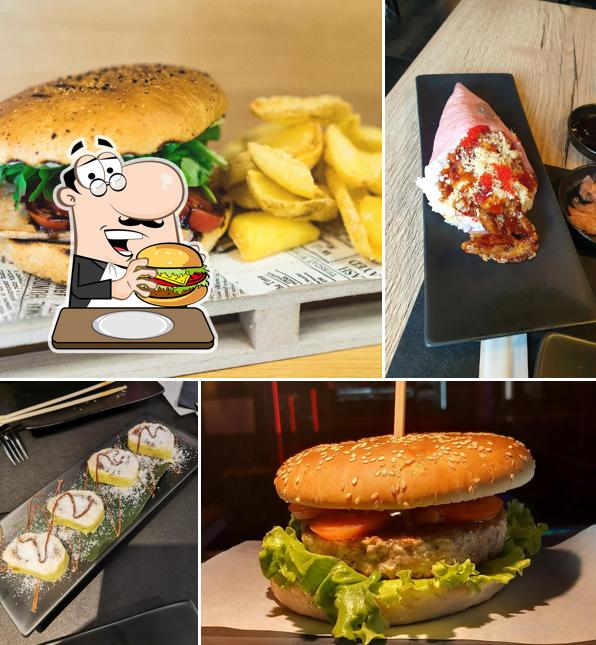 Prova un hamburger a Sa Sushi & Pokè