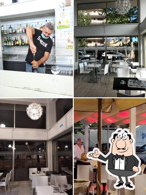 Gli interni di Wine Bar Gli amici della dolce vita