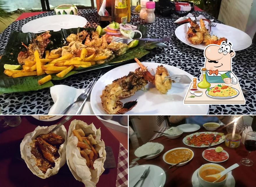 Food at Curry Leaf Restaurant