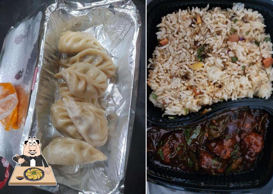 Gyoza at Dragon Momos